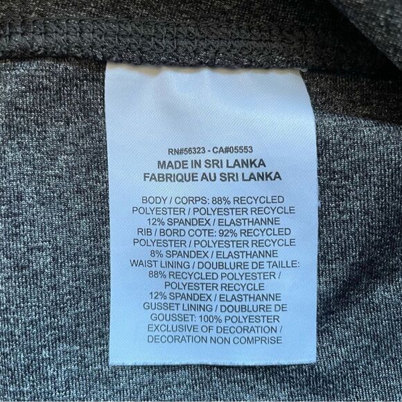 Nike Dri-Fit Gray Cropped Leggings - Size: Small - Picture 6 of 9